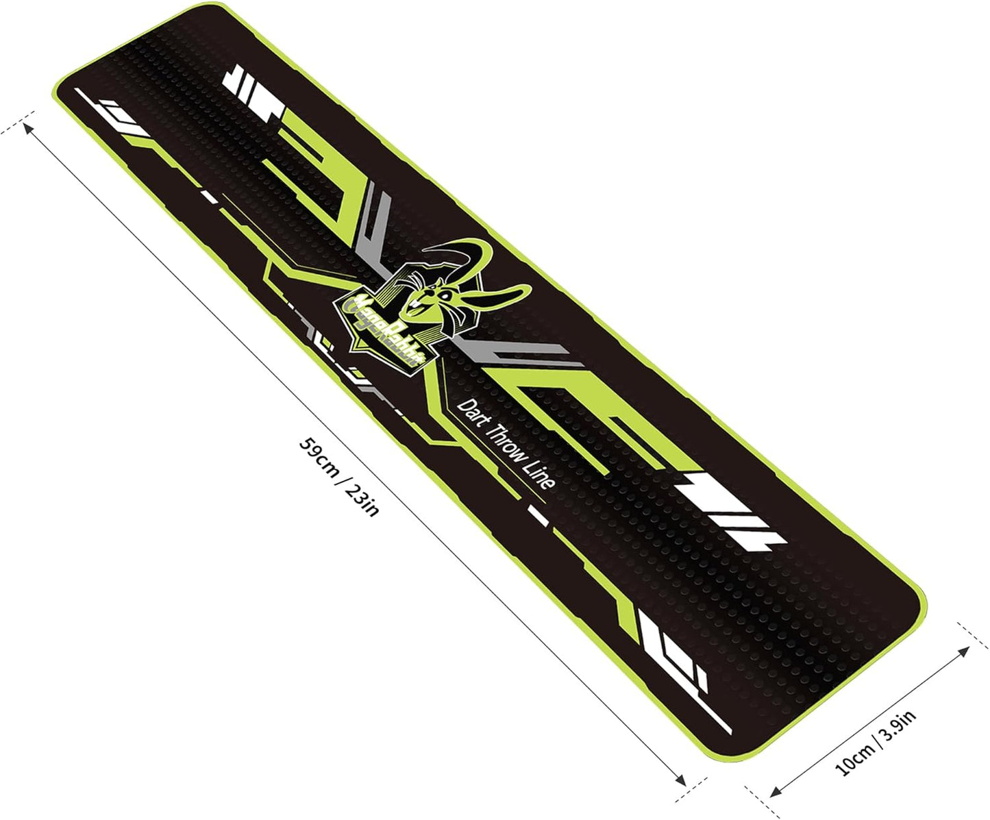 Dart Board Throw Line Floor Marker PVC Toe Line Sticker, for Soft and Steel Tip Dart Games, Non-Slip, Dart Throw Line Accessories,Dartboard Floor Marker,Dart Line