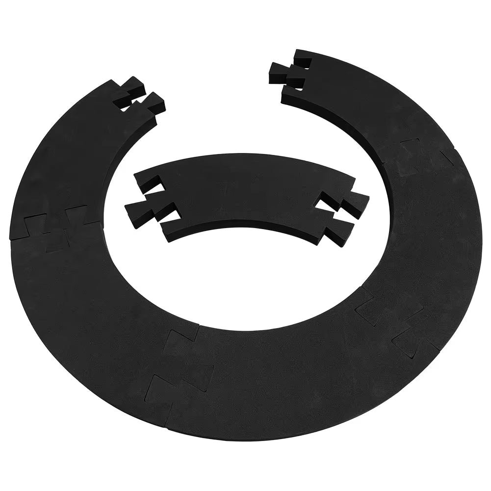 Splicing Dartboard Surround Wall Protector EVA Dart Board for Dart Lovers Removable Dart Surround Jigsaw Ring Design Dart Tool