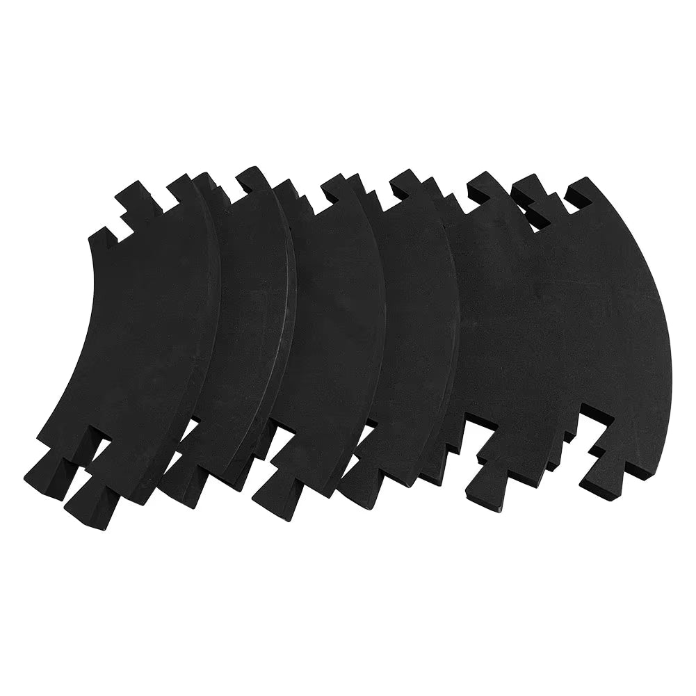 Splicing Dartboard Surround Wall Protector EVA Dart Board for Dart Lovers Removable Dart Surround Jigsaw Ring Design Dart Tool